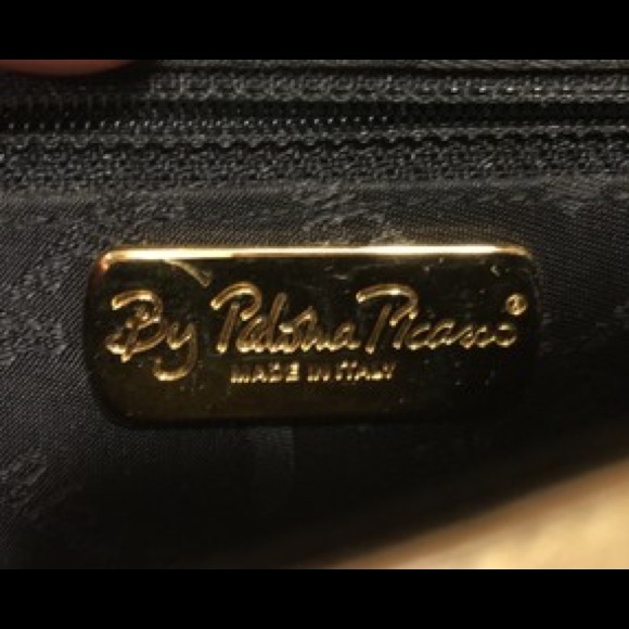PALOMA PICASSO 🌟 Gold Leather & Chain Crossbody - Picture 3 of 8